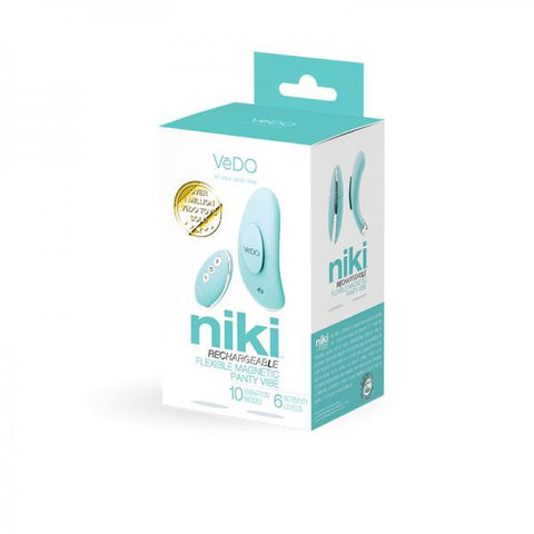 Niki Rechargeable Panty Vibe Tease Me Turquoise