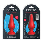 Forto F-21: Tear Drop Medium Red