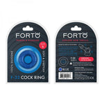 Forto F-33: 17mm 100% Liquid Silicone C-ring Smblue