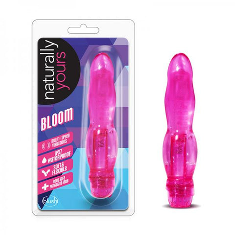 Naturally Yours Bloom Flexible Vibrator - Pink