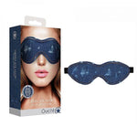 Ouch! Denim Eye Mask - Roughened Denim Style - Blue